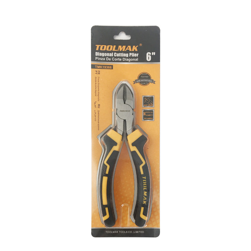 Tronchese Diagonale 8" – Pinza Tagliafili con Manico TPR