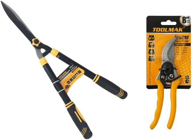 Troncarami Telescopico da 610–930 mm, Forbici Potatura Professionali con Manico Allungabile, Lama in Acciaio, Ideale per Alberi, Siepi e Rami Spessi