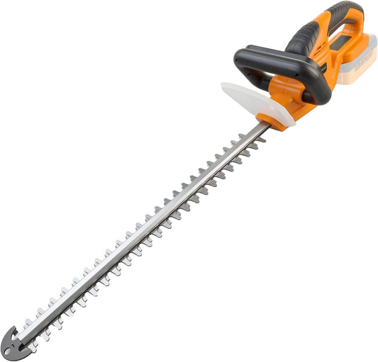 TOOLMAK Tagliasiepi senza fili 20V, Lama 530mm,Taglio 500mm,Batteria al litio, Motore ad alta efficienza, Design ergonomico per Giardinaggio