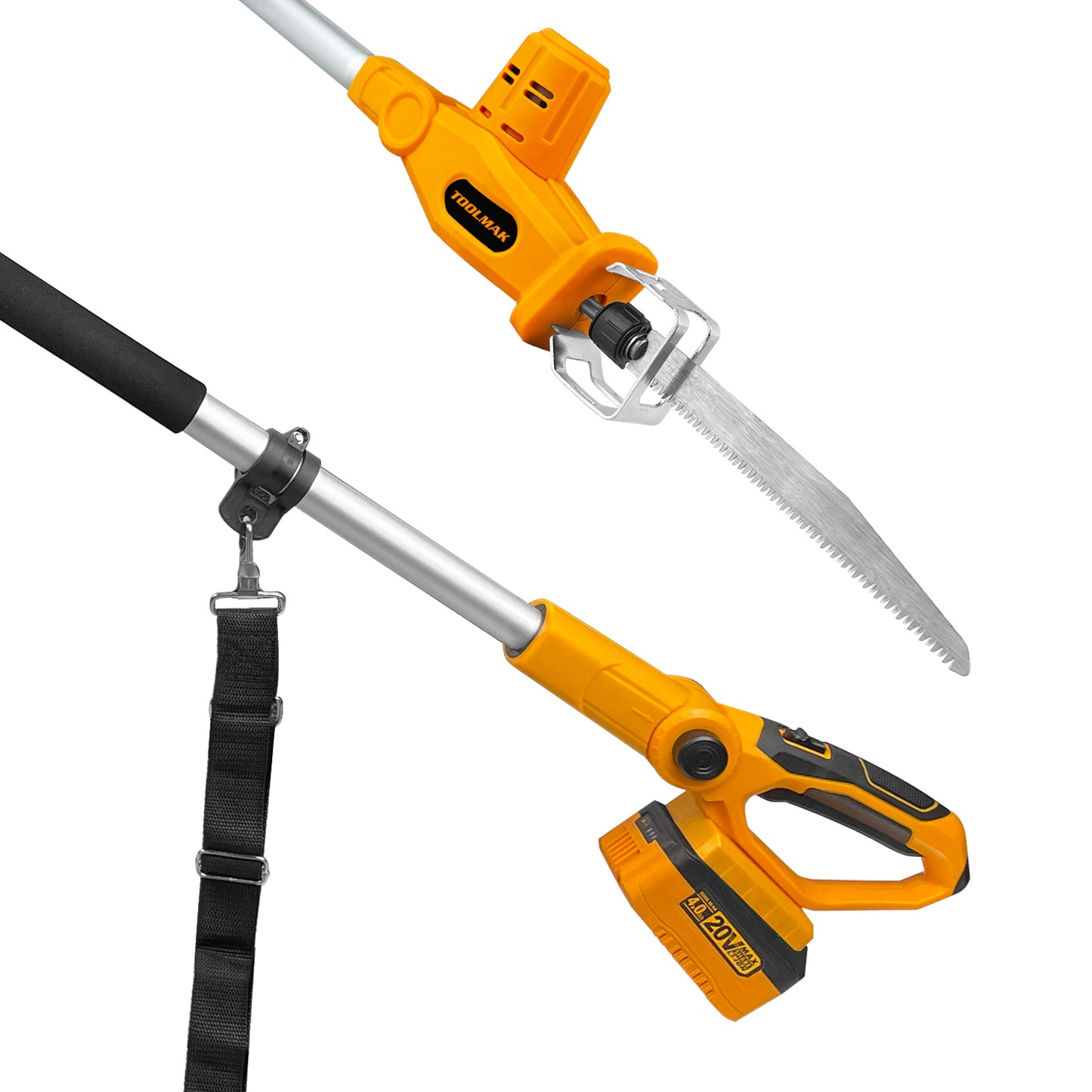 TOOLMAK-Sega a Palo Elettrica a Batteria (20V 4.0Ah)-HMK22133