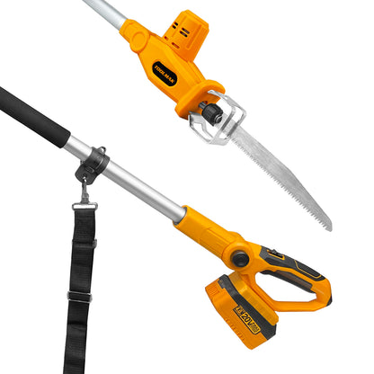 TOOLMAK-Sega a Palo Elettrica a Batteria (20V 4.0Ah)-HMK22133