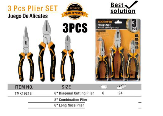 3PCS Pliers set/Set di pinze 3PCS--TMK19218