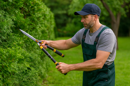 Troncarami Telescopico da 610–930 mm, Forbici Potatura Professionali con Manico Allungabile, Lama in Acciaio, Ideale per Alberi, Siepi e Rami Spessi