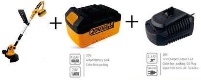 TOOLMAK-Tagliabordi a Batteria 20V 4.0Ah--HMK22126