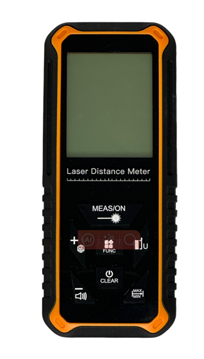 Telemetro Laser 60M Alta Precisione ±2mm, Misuratore di Distanza con Sensore di Angolo, Display LCD, IP54 Impermeabile, Batteria Ricaricabile 300mAh, Classe Laser II-TMK20358