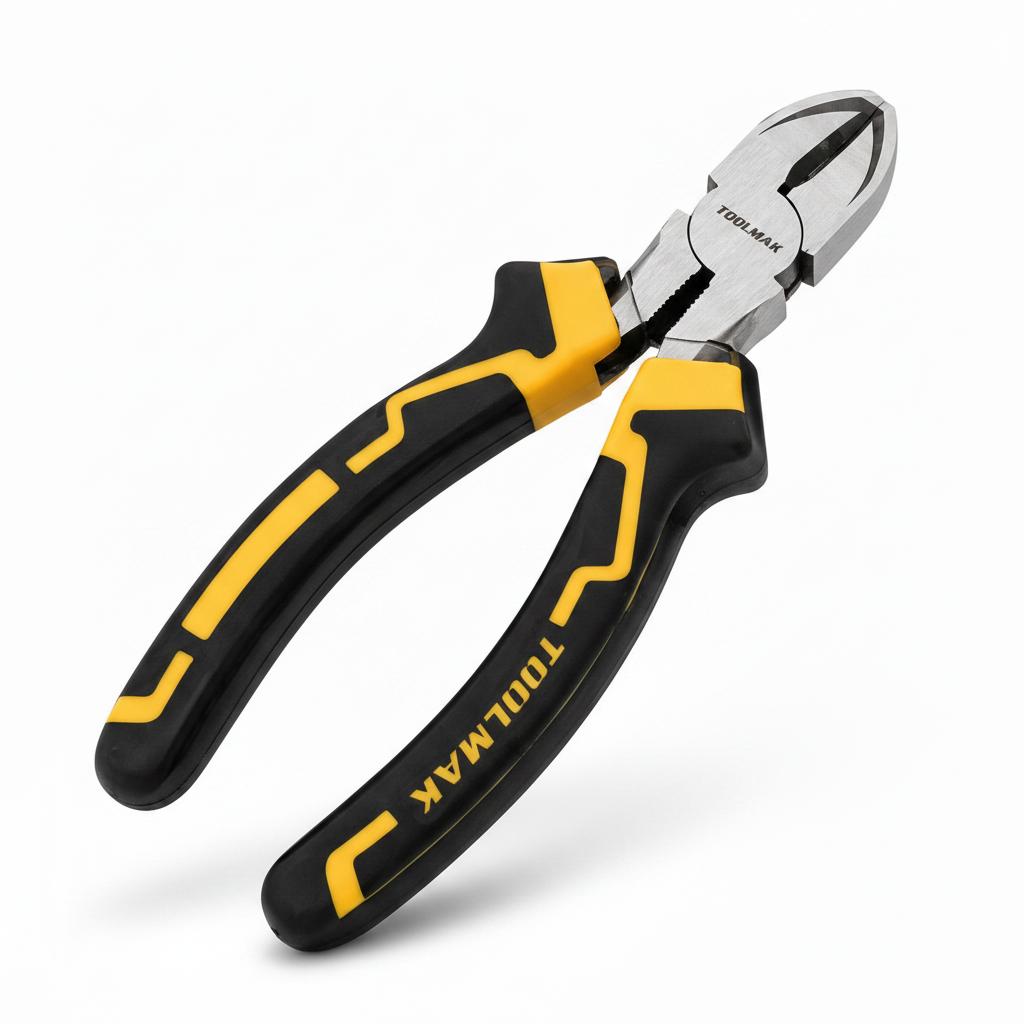 Tronchese Diagonale 8" – Pinza Tagliafili con Manico TPR